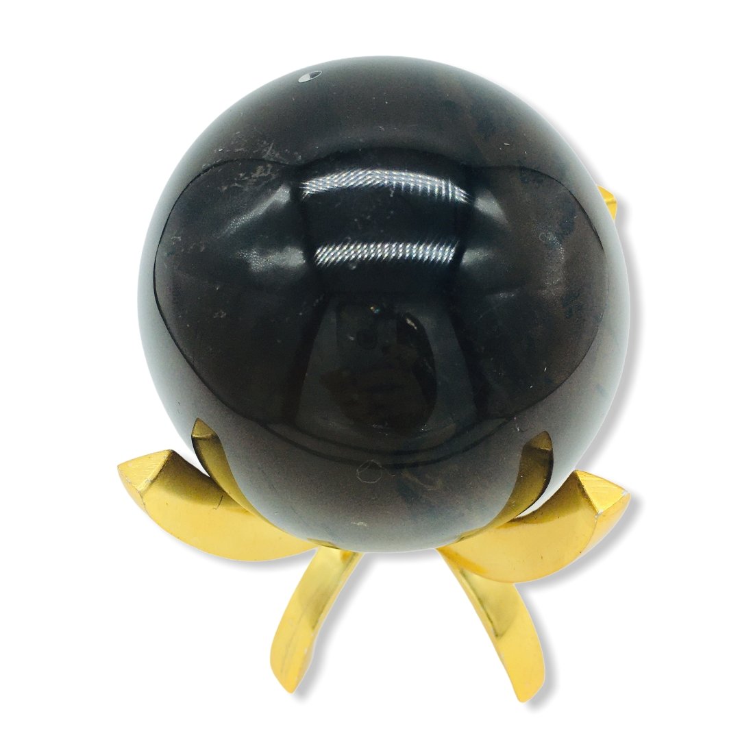 Smokey Quartz Sphere - Ele Keats Jewelry