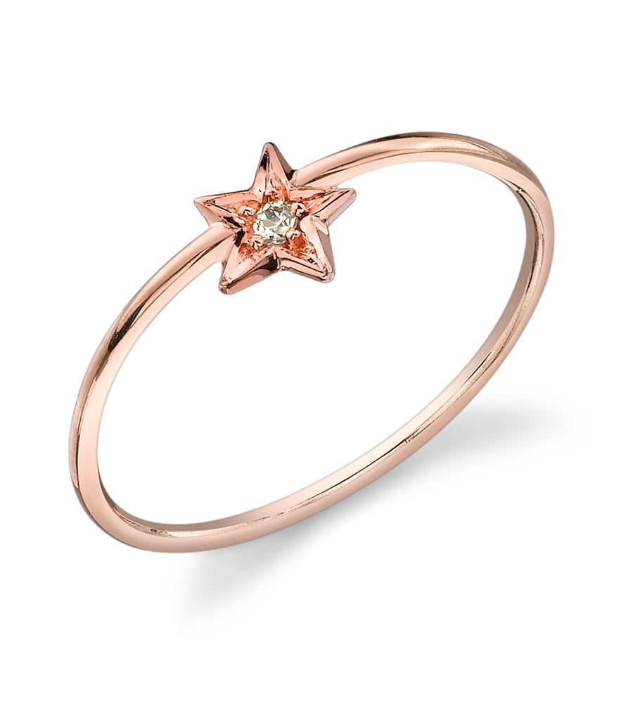 Starlight Ring White Sapphire - Ele Keats Jewelry