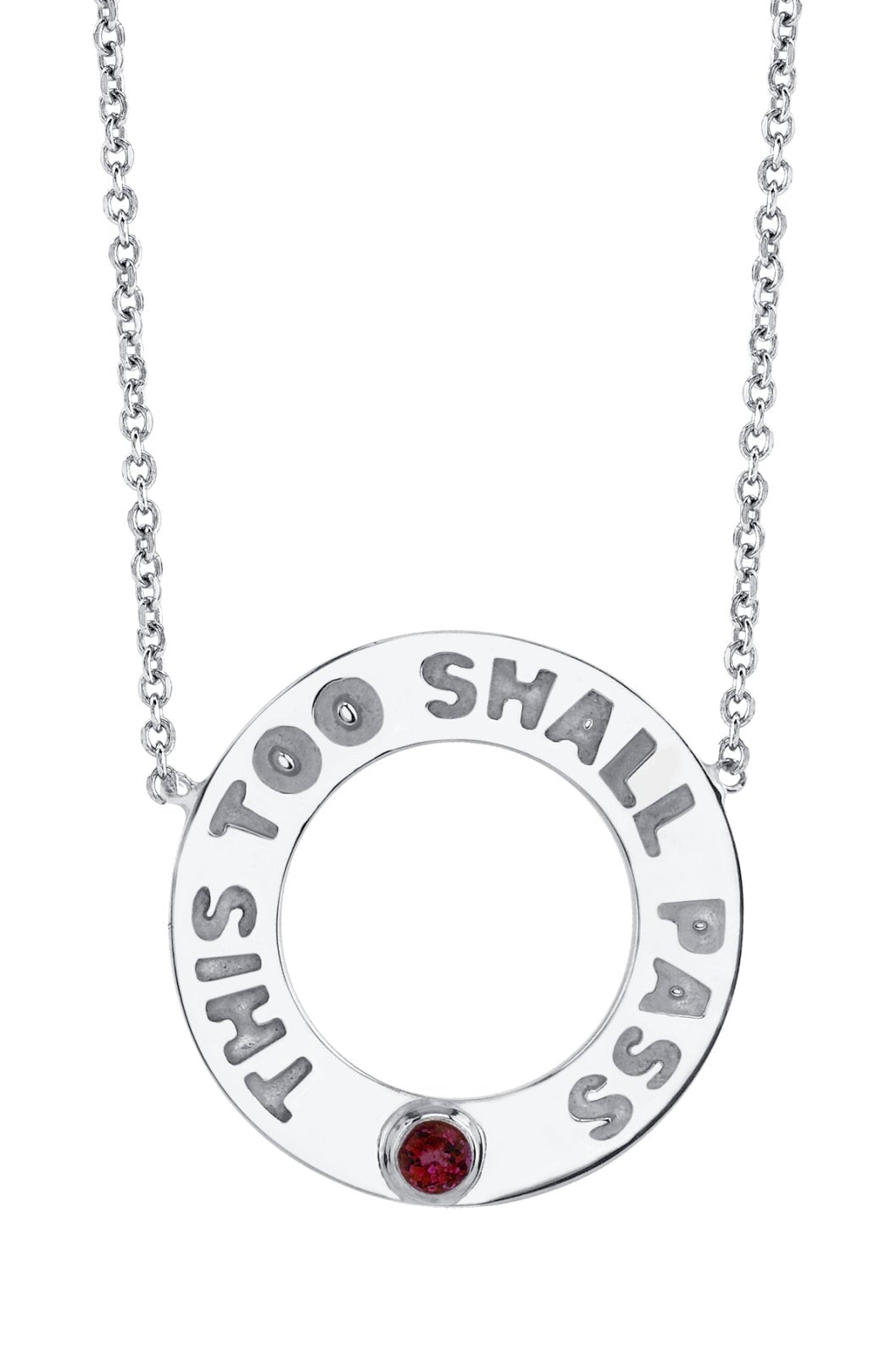 This Too Shall Pass Ruby - Ele Keats Jewelry