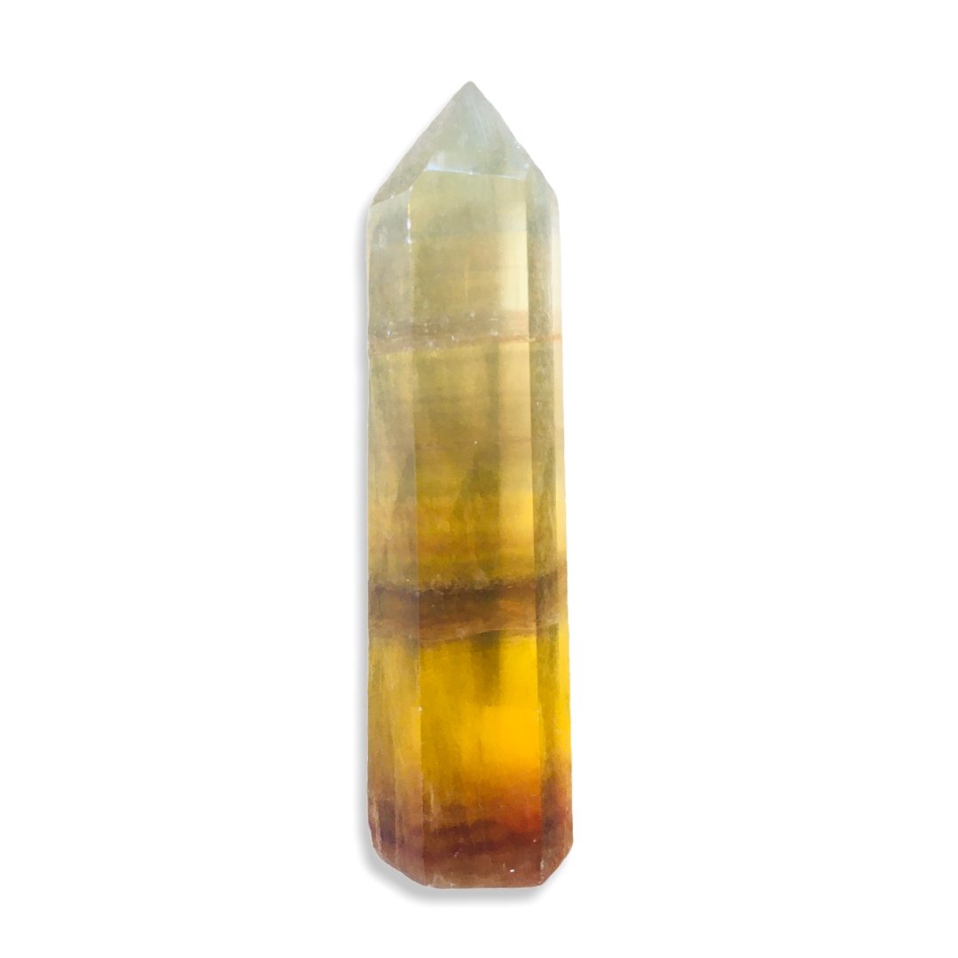 Yellow Fluorite Point - Ele Keats Jewelry